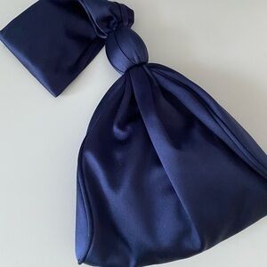 Alberta Ferretti Women's Satin-Finish Zipped Clutch Bag